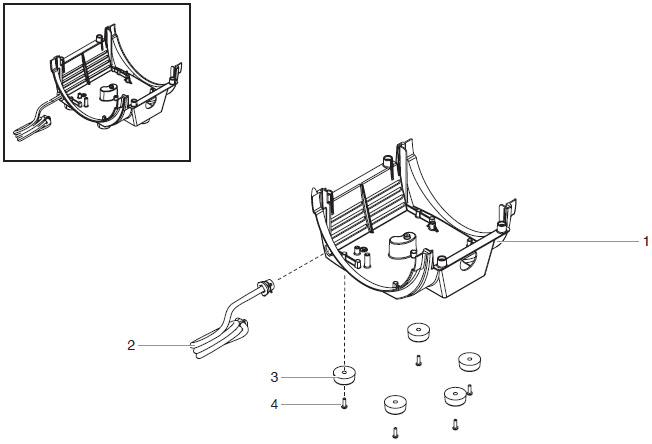 CapSpray 55 Lower Housing Assembly Parts